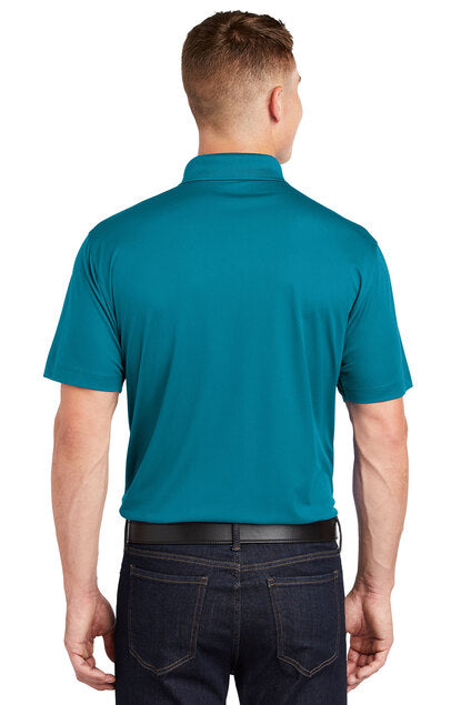 Male Valencia College Sonography Program Teal Blue Polo