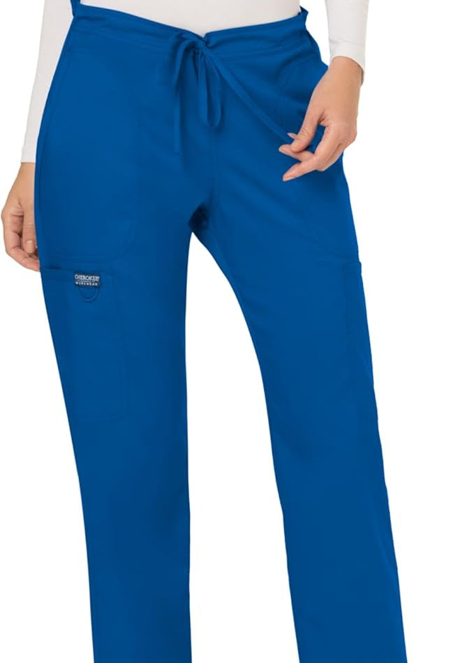 Female Valencia College Radiography Senior Program Royal Blue Scrub Pants