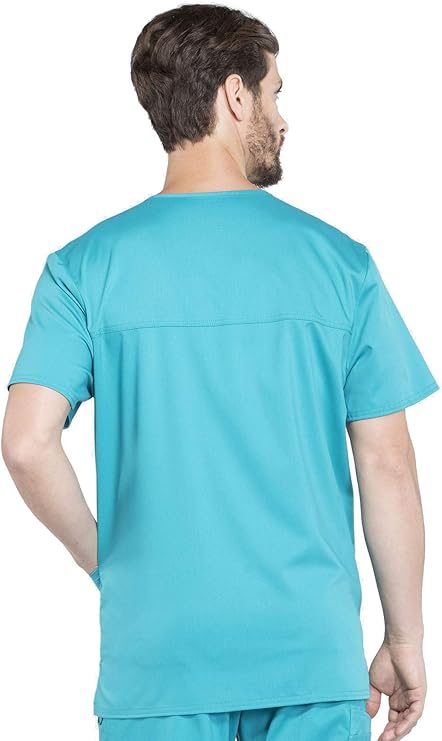 Male Valencia College Sonography Royal Blue Scrub Top First Year