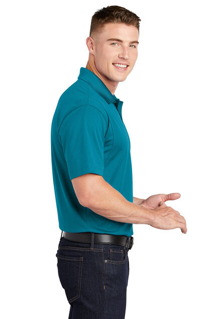 Male Valencia College Sonography Program Teal Blue Polo