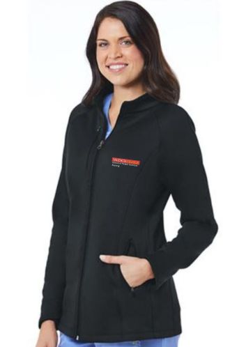 Female Valencia College Black Fleece Jacket