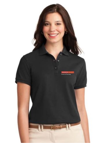 Female Valencia College Black Polo