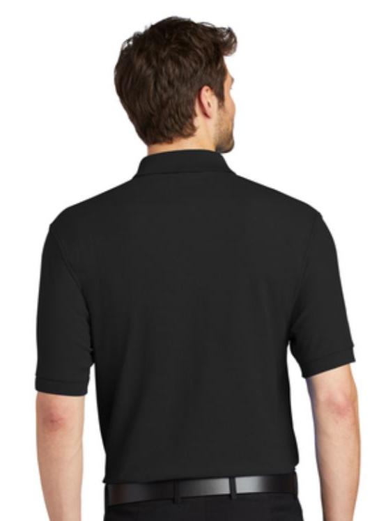 Male Valencia College Black Polo